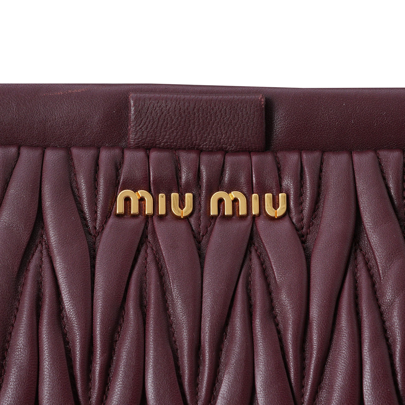 MIU MIU(USED)미우미우 마테라쎼 클러치